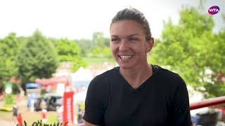 Simona Halep  2018 Montreal pretournament interview [upl. by Janik]