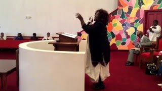 Duranice Pace preaching 512016 [upl. by Ydnem]