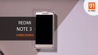 Xiaomi Redmi Note 3 Unboxing Quick [upl. by Chrisman]