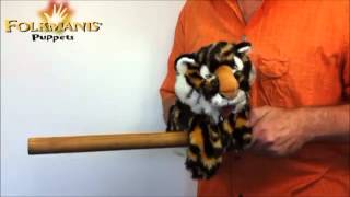 2869 Folkmanis Tiger Stage Puppet [upl. by Casta]