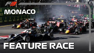 F3 Feature Race Highlights  2024 Monaco Grand Prix [upl. by Damalus]