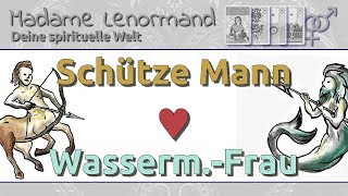 Schütze Mann amp Wassermann Frau Liebe und Partnerschaft [upl. by Eloise420]