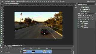 How to edit Video in Photoshop CC and CS6  The Basics Photoshop Tutorial [upl. by Etsirk10]