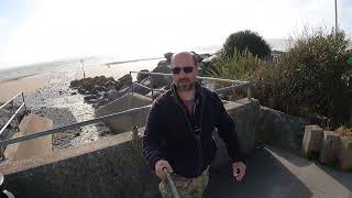 Vlog at Amroth beach Wales Nov 2022 [upl. by Melgar143]