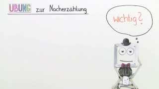 Übung Eine Nacherzählung schreiben  Deutsch  Grundschule [upl. by Vivianna]