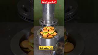 Candy crush 1 satisfying justcrushingcandies machine cancrushing crushing diy [upl. by Cho398]