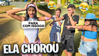 IGNORANDO A RAFINHA POR 24 HRS😱😱 ela chorou muito [upl. by Souza]