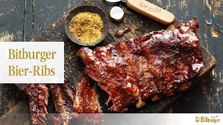 Bitburger und Weber® grillen Bitburger BierRibs [upl. by Kral]