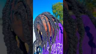 Retwist amp style dreads retwist locs locstyles dreadlocks dreadhead hair louisiana [upl. by Noseaj244]