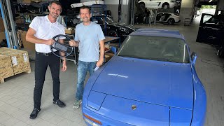 Restauration Porsche 944 S2 Coupé in maritimblau [upl. by Padgett]