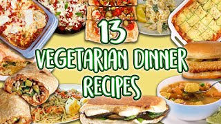 13 Vegetarian Dinner Recipes  Veggie Main Course Super Compilation Well Done [upl. by Lavicrep]