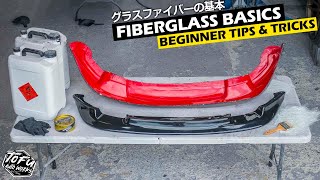 How to Make Fiberglass Parts with the Bare Minimum Tools [upl. by Atilrep]