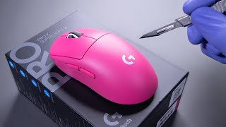 Logitech G PRO X SUPERLIGHT 2 Wireless Gaming Mouse Unboxing  ASMR [upl. by Louth]