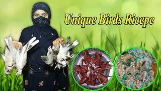 Unique Birds Recipe By Kitchen With Rida [upl. by Naitsirt]