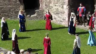 Conwy Castle Medieval Dance [upl. by Dianuj]