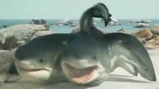 6Headed Shark Attack 2018  6 Headed Shark Screen Time [upl. by Eitsym261]