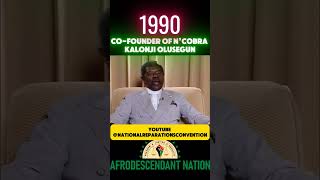 Kalonji olusegun Cofounder NCOBRA afrodescendantorg [upl. by Oira747]