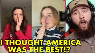 AMERICAN Reacts to Americans Realize the Entire Earth Doesn’t Revolve Around Them [upl. by Adnihc]