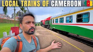 Douala to Yaounde  Local TRAIN Journey in Cameroon 🇨🇲 [upl. by Etnad]