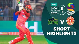 Short Highlights  Multan Sultans vs Islamabad United  Match 7  HBL PSL 8  MI2T [upl. by Letsirc]