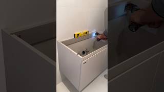 Professional Installation of Bathroom Vanity Cabinets  StepbyStep Guide [upl. by Nahej]