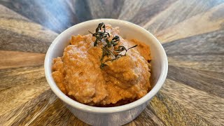 Hummus Rezept mit getrockneten Tomaten schnell und einfach [upl. by Kirtap]