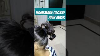 Homemade hair mask for glossy hairDull and damage hair masks for my baby TehminaAsad [upl. by Notnyw]