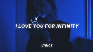 i love you for infinity tiktok version Lyrics  Jaymes Young  Infinity Tiktok Song [upl. by Eninahs]