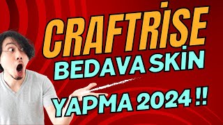 CRAFTRİSE BEDAVA SKİN YAPMA 2024 😯  CRAFTRİSE BEDAVA SKİN  CRAFTRİSE  BEDWARS  CR SKİN YAPMA [upl. by Aniweta]