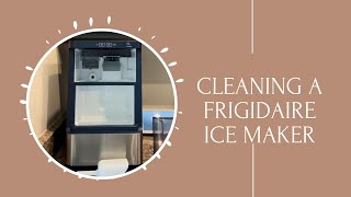 How I clean my Frigidaire Ice Maker [upl. by Gemma]