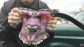 Slipknot MultiMask Unboxing  3 Jim Root Masks [upl. by Arras]