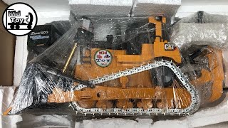 RC BULLDOZERS UNBOXING  METAL GEARBOX TRACK CONVERTED TO HOBBY RC  REVIEW AND TESTED by KTTV [upl. by Yramanna]