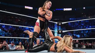 Ronda Rousey makes Charlotte Flair tapout after scoring the win in her SmackDown debut [upl. by Grantley95]