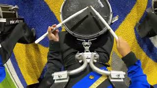 San Dimas HS 2024 Snare Headcam  Machine  Gahr HS [upl. by Naenaj]