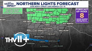 How to view the Northern Lights in Arkansas tonight  THV11 [upl. by Dryden]