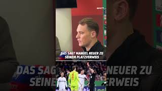 Manuel Neuer sah erstmalig in seiner Karriere die rote Karte So reagierte er shorts [upl. by April]