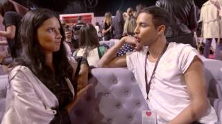 Victorias Secret Olivier Rousteing meets Adriana Lima [upl. by Nonnaihr80]