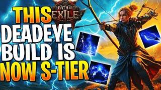 INSANE DPS LIGHTNING DEADEYE BUILD Path of Exile 2 Lightning Arrow Build Guide [upl. by Aileda]