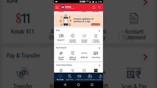 How to transfer money from KOTAK 811 to any other bank NEW [upl. by Gelasias]