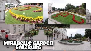 Mirabelle Garden Salzburg Mirabelle GartenMirabell Schloss [upl. by Esther]