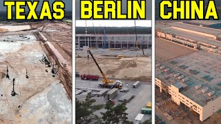 Tesla Gigafactory Comparison Austin Texas vs Berlin vs Shanghai vs Nikola Motors Stock Analysis [upl. by Chas]