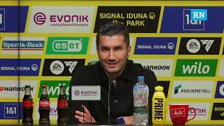 BVBTrainer Nuri Sahin nach 42 gegen Heidenheim quotSo verhalten sich Championsquot [upl. by Eiffe620]