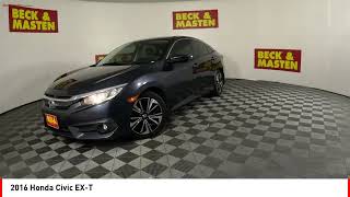 2016 Honda Civic Houston TX GE208242 [upl. by Enilesoj]