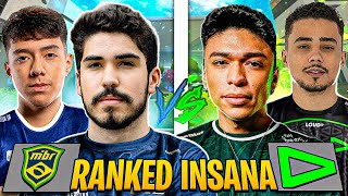 ASPAS x PANCADA Mibr e Loud se ENFRENTAM na RANKED de forma INSANA [upl. by Rockefeller]