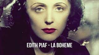 Edith Piaf Cover  La Boheme  French  Oldies [upl. by Mariko]