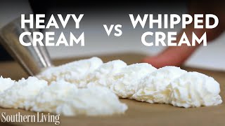 Heres the Difference Between Heavy Cream and Whipping Cream [upl. by Bogosian]