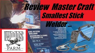 Review Mastercraft Extreme 80 120v Inverter Arc 75 Stick Welder [upl. by Nisaj]