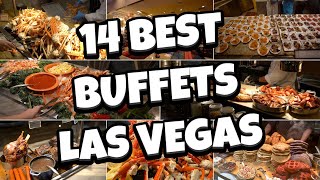 The 14 BEST Buffets in Las Vegas RANKED [upl. by Marinna]