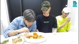 ENG SUB VLIVE 190721 SEVENTEEN Mingyus Dinner Show 🍽5 [upl. by Nhor]