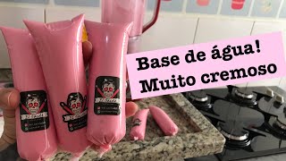 GELADINHO FEITO COM ÁGUA MUITO CREMOSO [upl. by Nareik956]